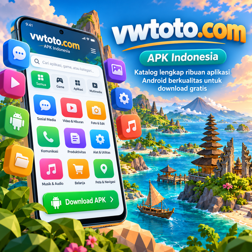 Ilustrasi informasi aplikasi vwtoto